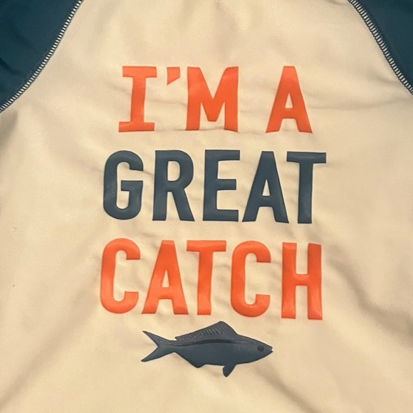 OLD NAVY Boys Rash Guard and Swim Set - Picture 3 of 11